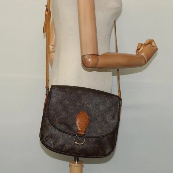 LOUIS VUITTON Monogram Saint Cloud GM Shoulder Bag M51242 LV Auth bs27034 - Picture 3 of 16